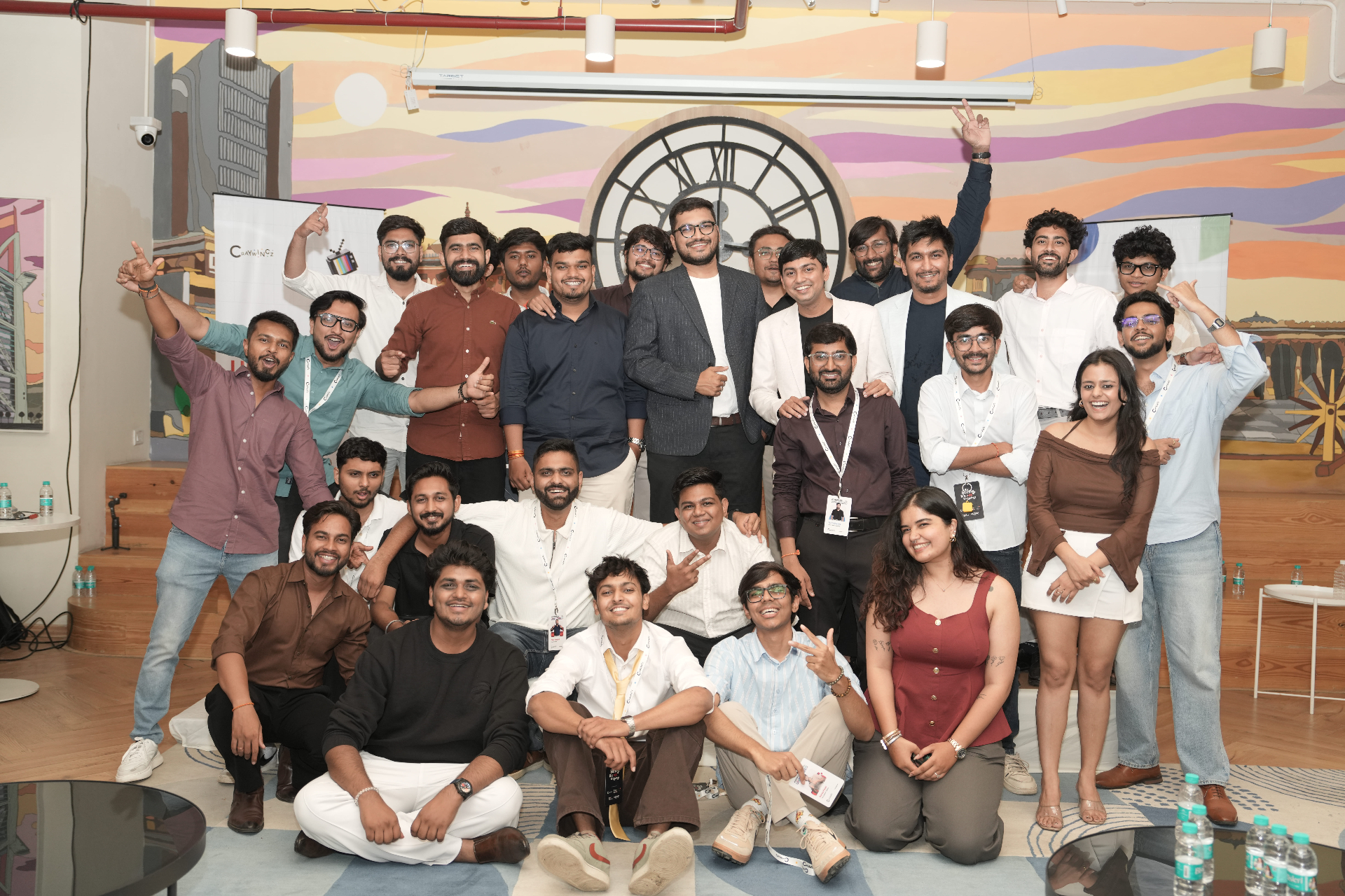 Group photo of the Craywingz team