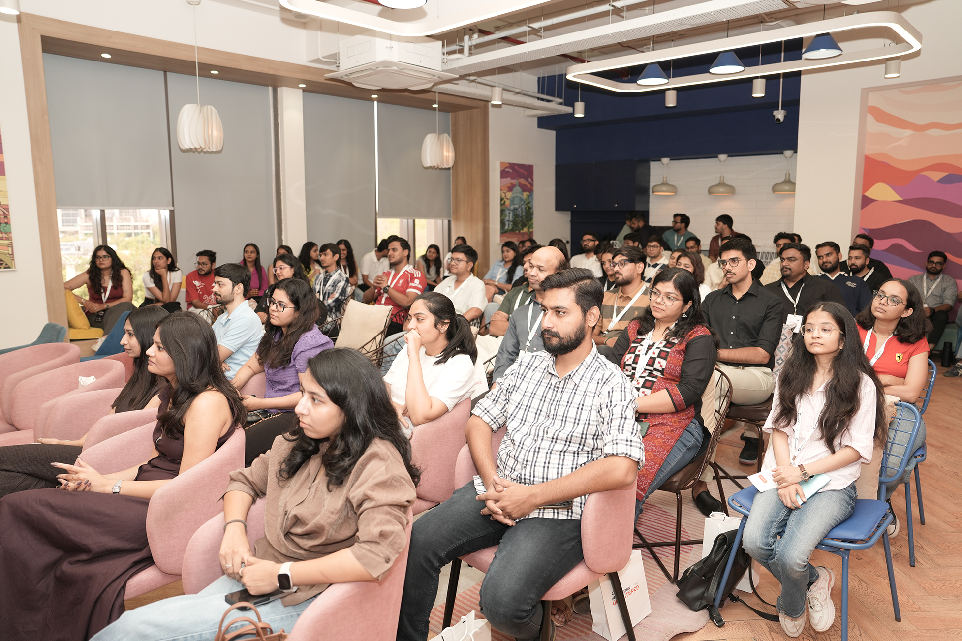 Wide audience view